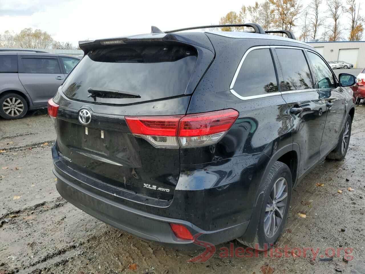 5TDJZRFH9KS562703 2019 TOYOTA HIGHLANDER