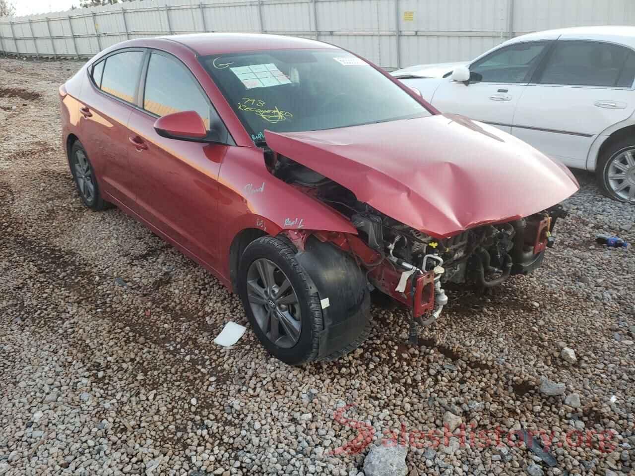 5NPD84LF5JH213662 2018 HYUNDAI ELANTRA