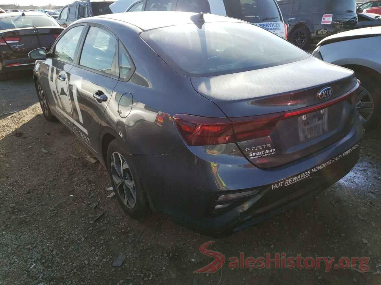 3KPF24AD3LE253449 2020 KIA FORTE