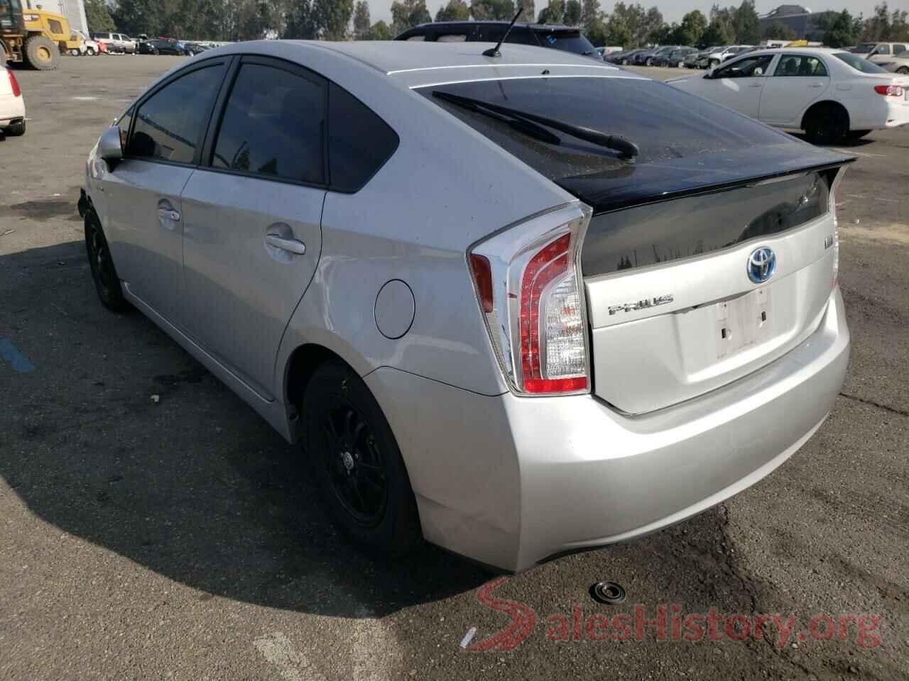 JTDKN3DUXF0483174 2015 TOYOTA PRIUS