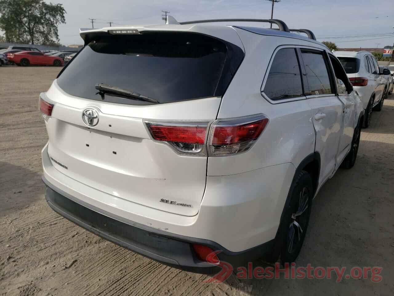 5TDJKRFH2GS255000 2016 TOYOTA HIGHLANDER