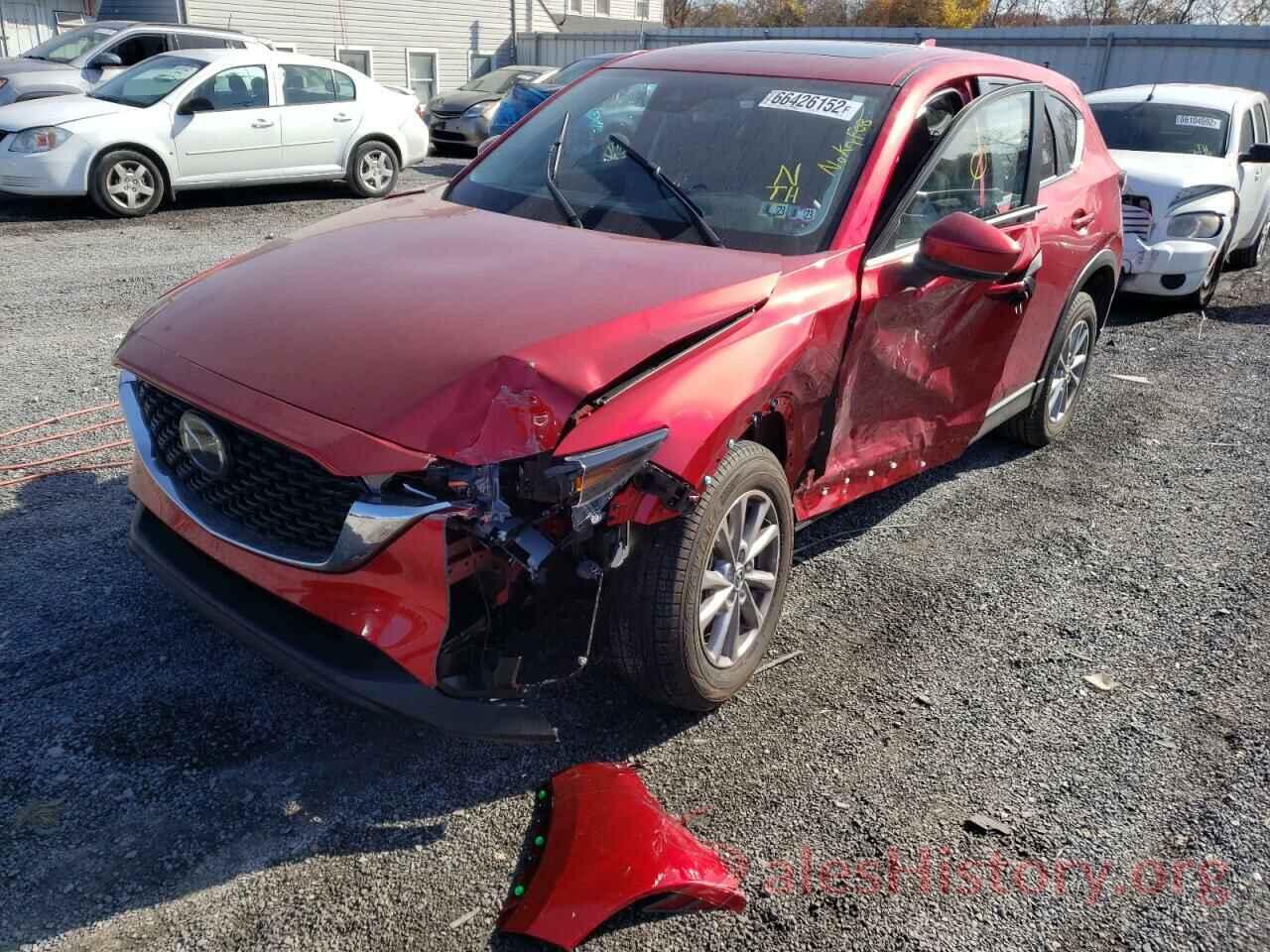 JM3KFBCMXN0624128 2022 MAZDA CX-5 PREFE