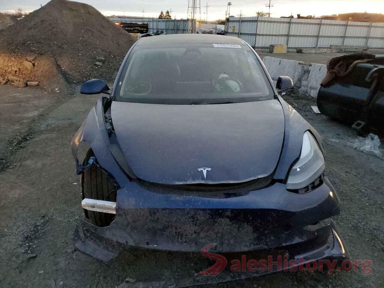 5YJ3E1EB6NF192192 2022 TESLA MODEL 3