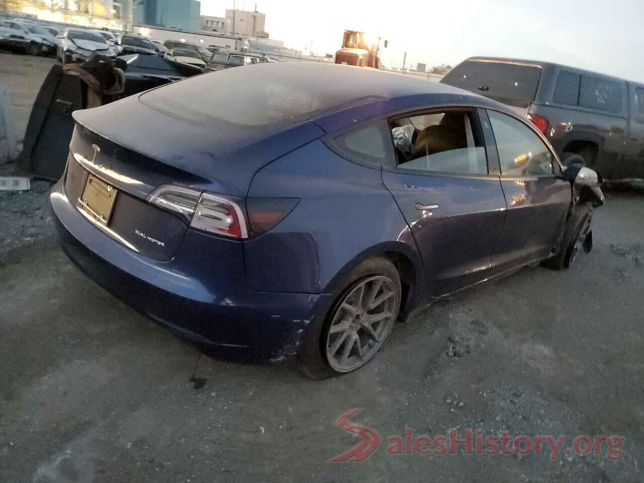 5YJ3E1EB6NF192192 2022 TESLA MODEL 3