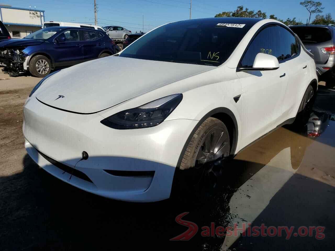 7SAYGDEF5NF327458 2022 TESLA MODEL Y