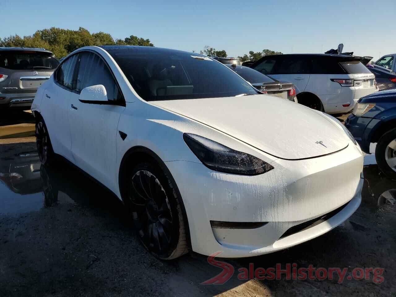 7SAYGDEF5NF327458 2022 TESLA MODEL Y