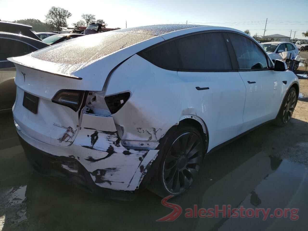 7SAYGDEF5NF327458 2022 TESLA MODEL Y