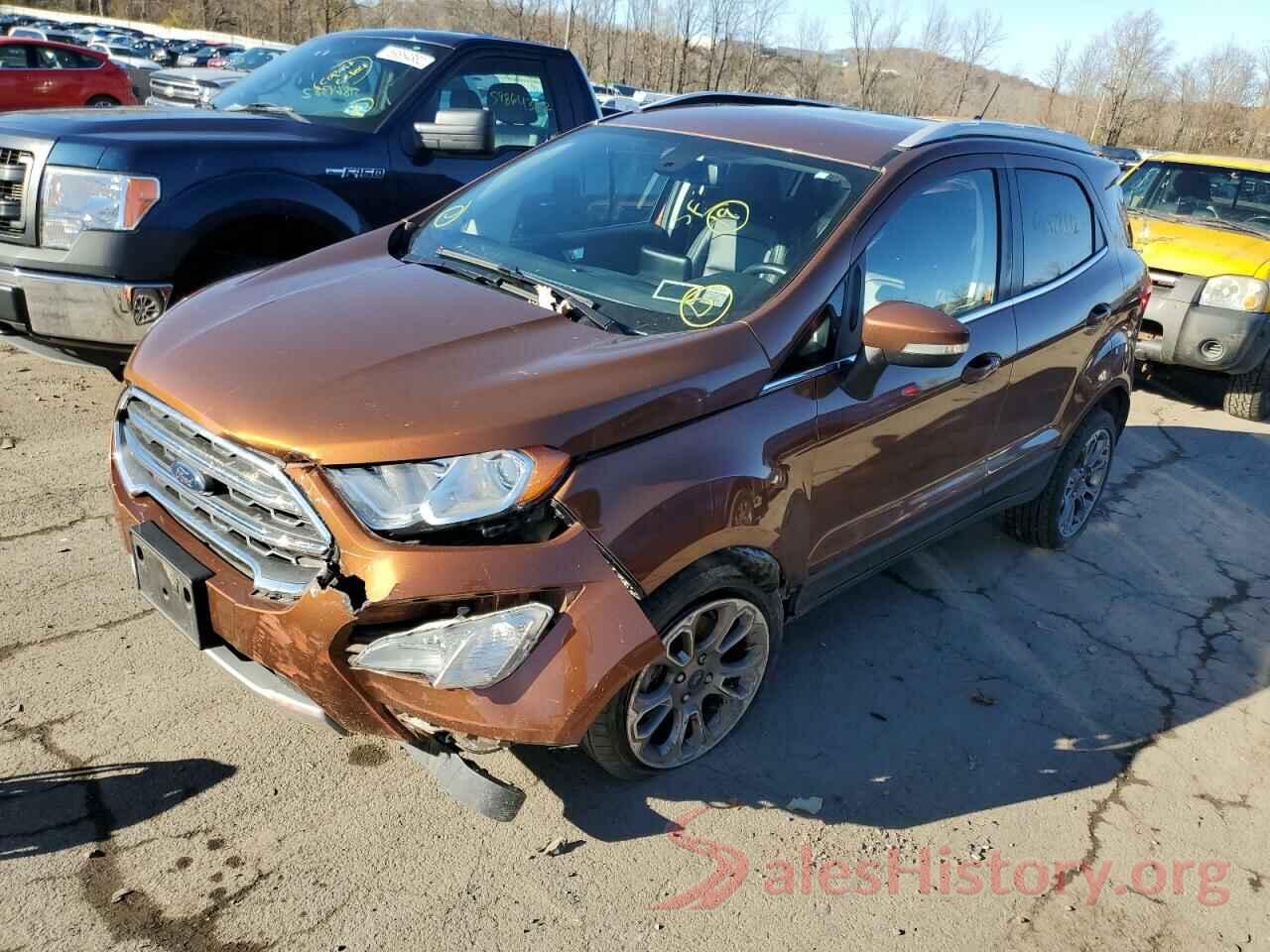 MAJ6S3KL9KC250664 2019 FORD ECOSPORT