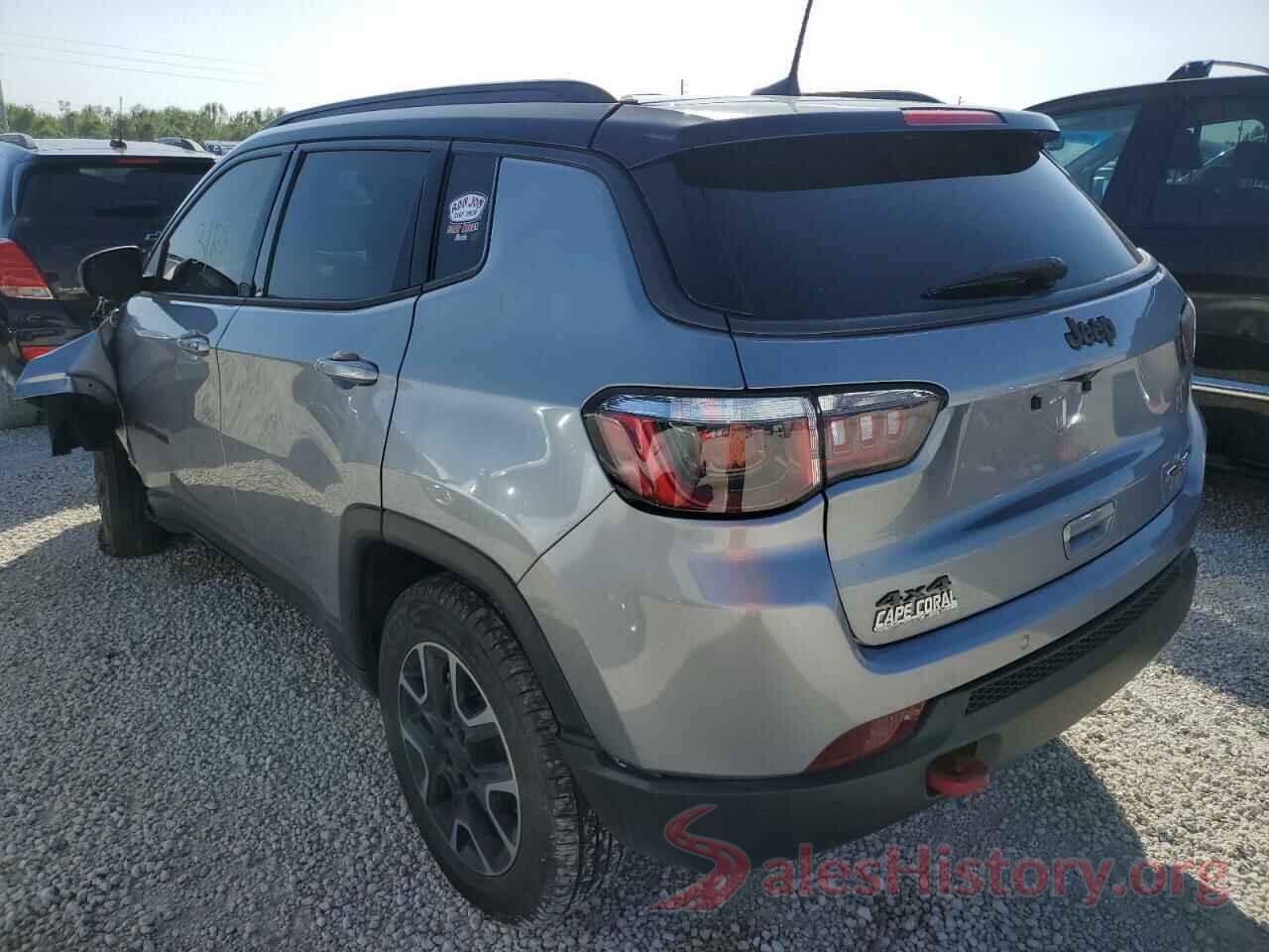 3C4NJDDB7KT651332 2019 JEEP COMPASS