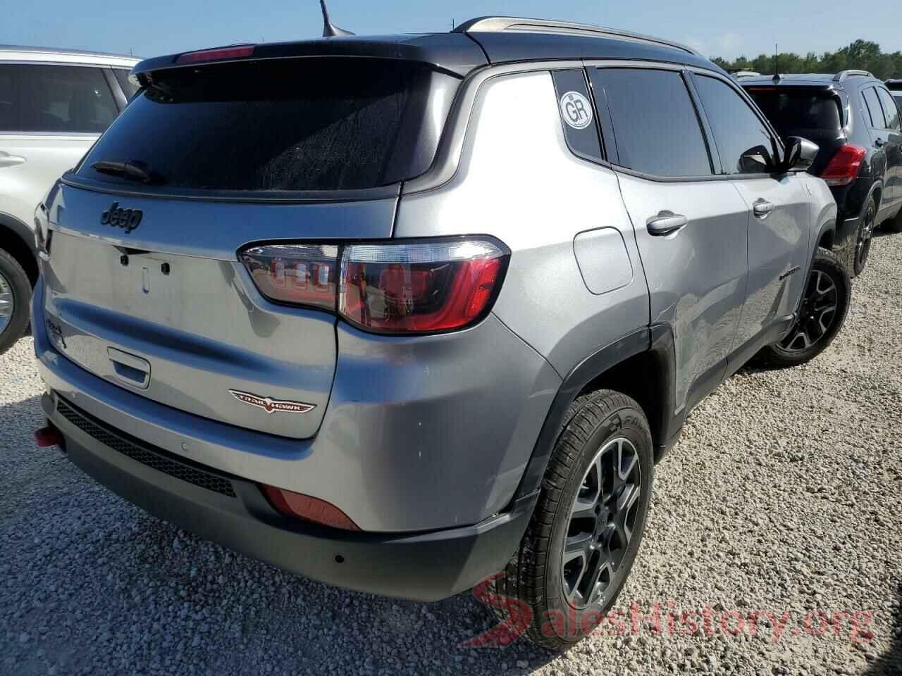 3C4NJDDB7KT651332 2019 JEEP COMPASS