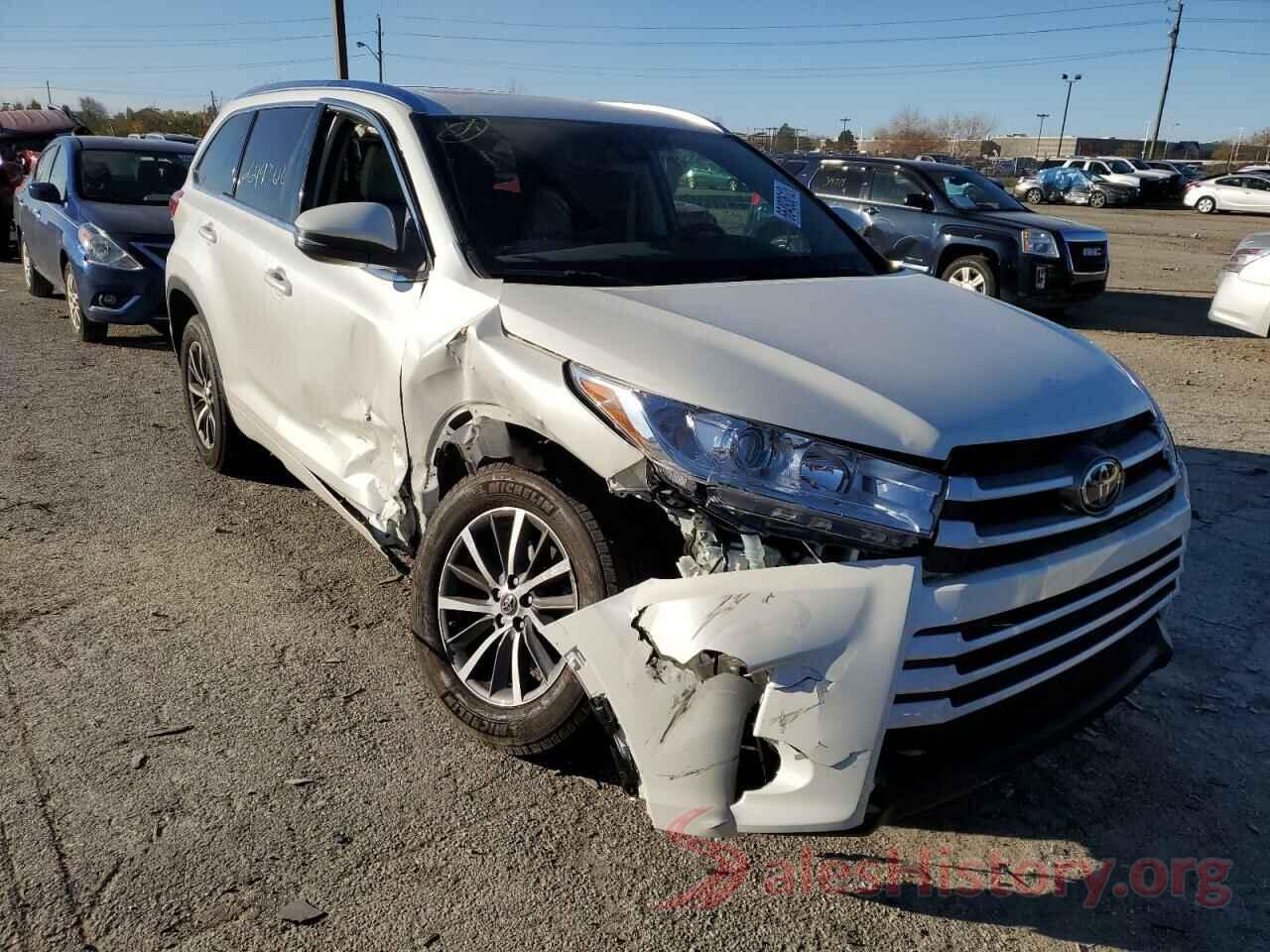 5TDKZRFH0HS522622 2017 TOYOTA HIGHLANDER