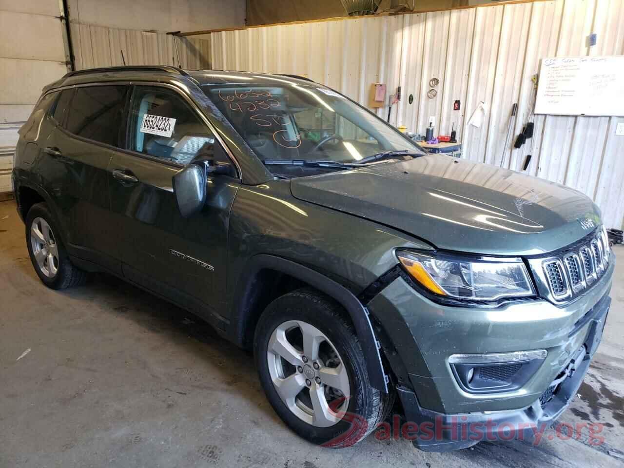 3C4NJDBB4KT813601 2019 JEEP COMPASS