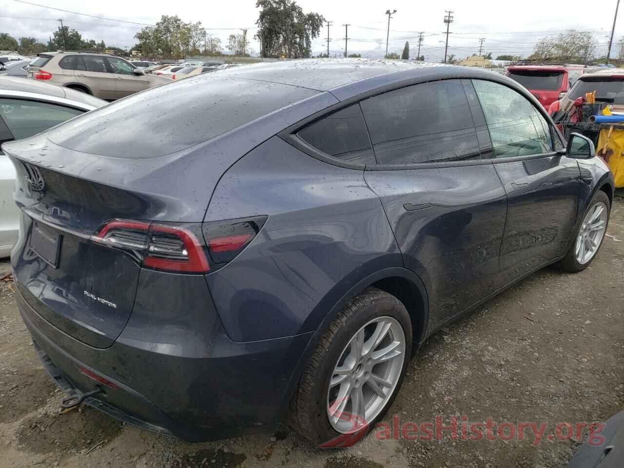 5YJYGDEE7MF274037 2021 TESLA MODEL Y