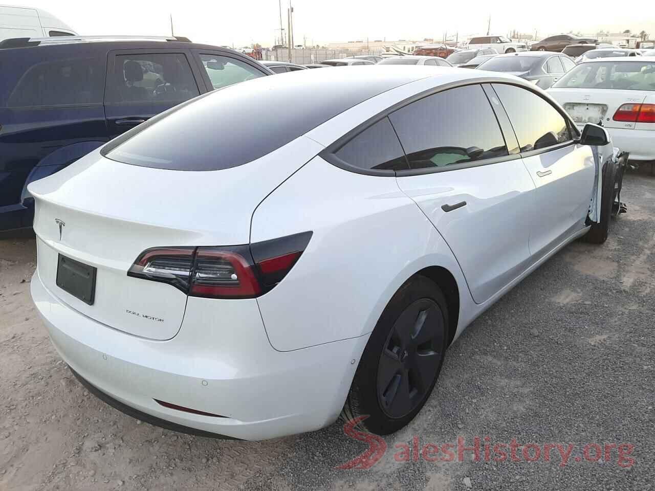 5YJ3E1EB1MF002023 2021 TESLA MODEL 3