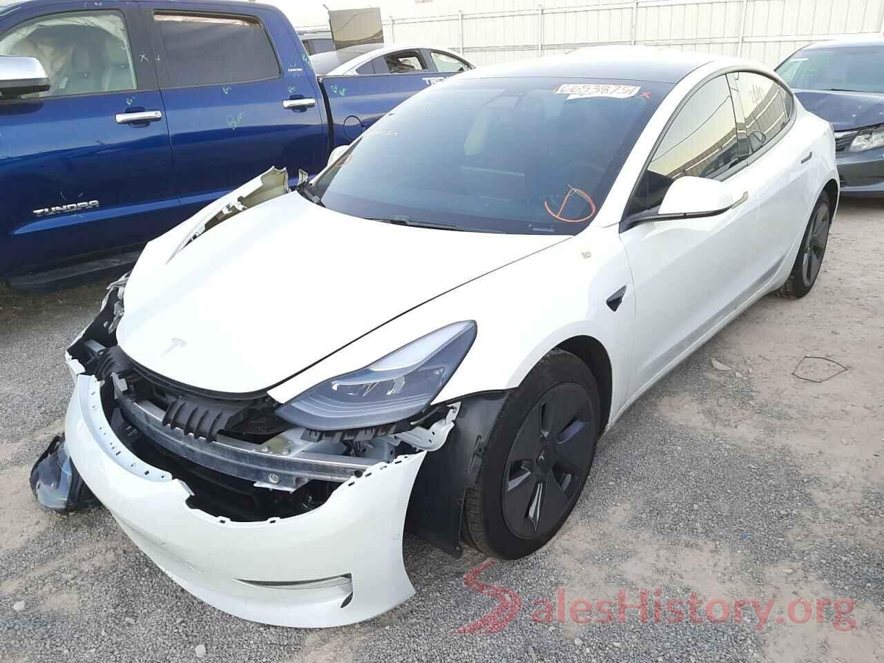 5YJ3E1EB1MF002023 2021 TESLA MODEL 3