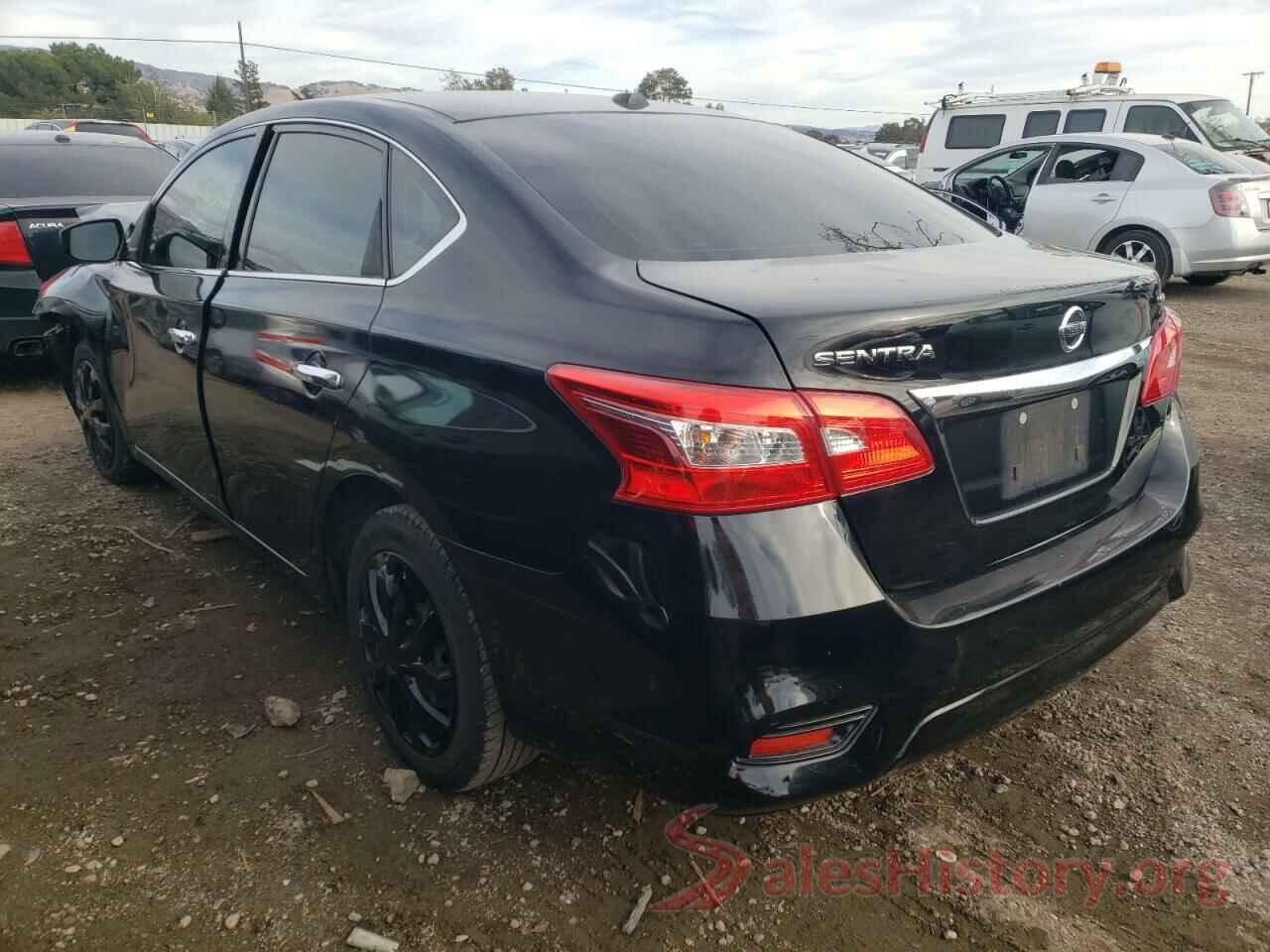 3N1AB7AP3HL697684 2017 NISSAN SENTRA