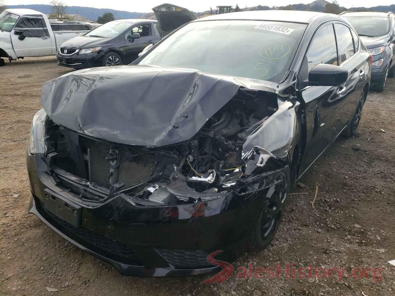 3N1AB7AP3HL697684 2017 NISSAN SENTRA