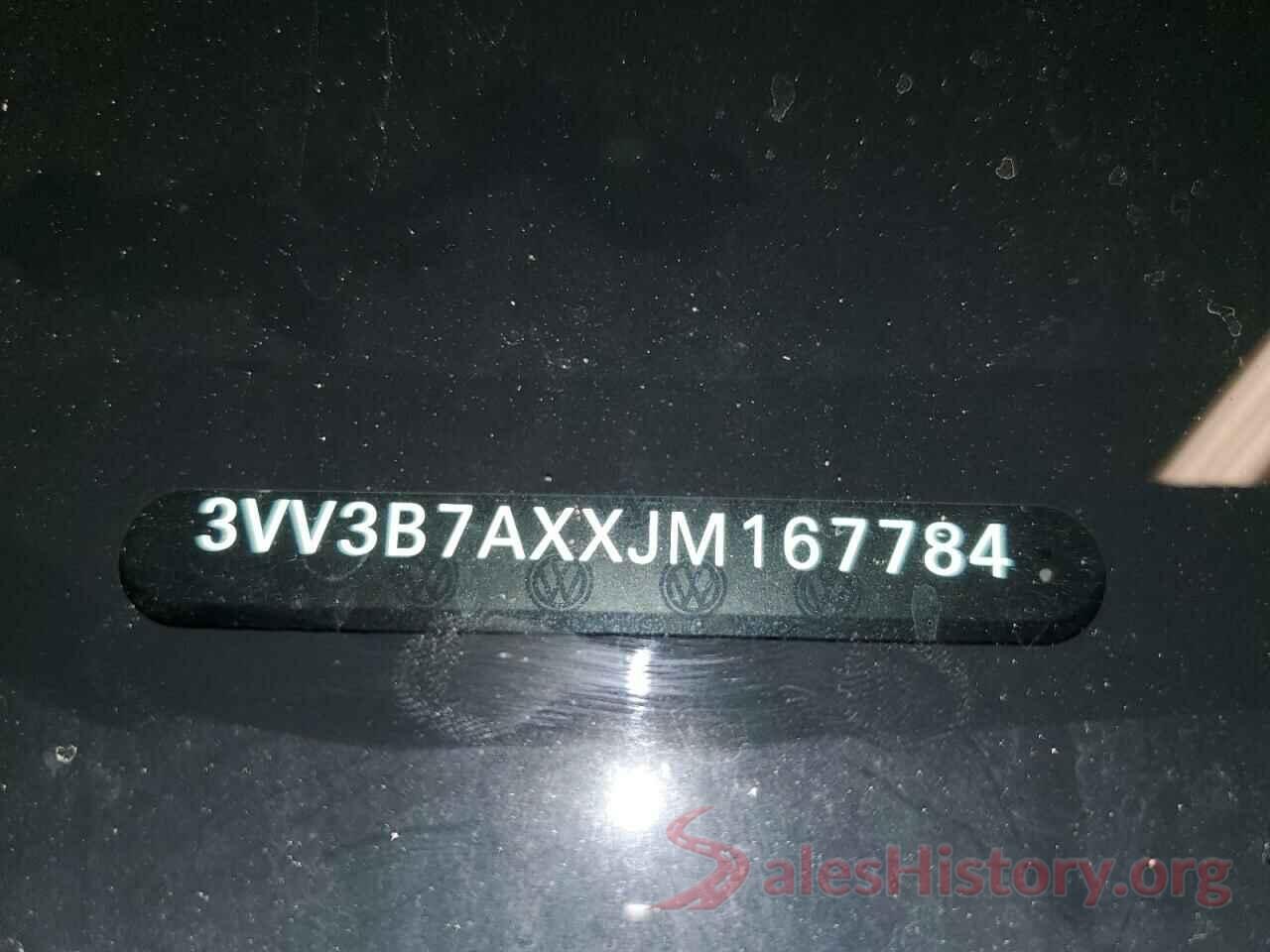 3VV3B7AXXJM167784 2018 VOLKSWAGEN TIGUAN