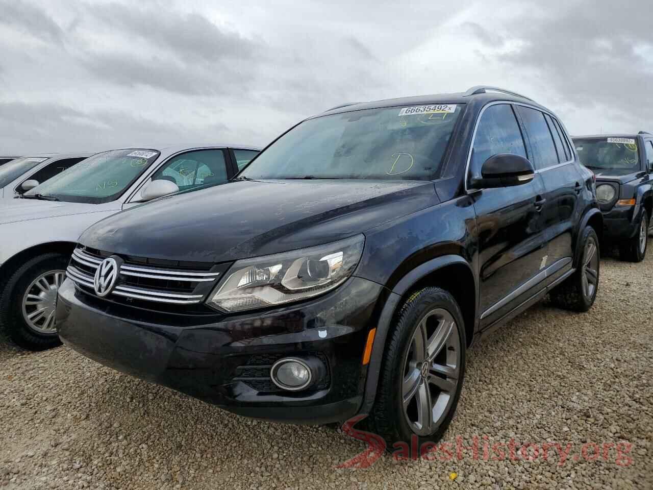 WVGTV7AX7HK015061 2017 VOLKSWAGEN TIGUAN