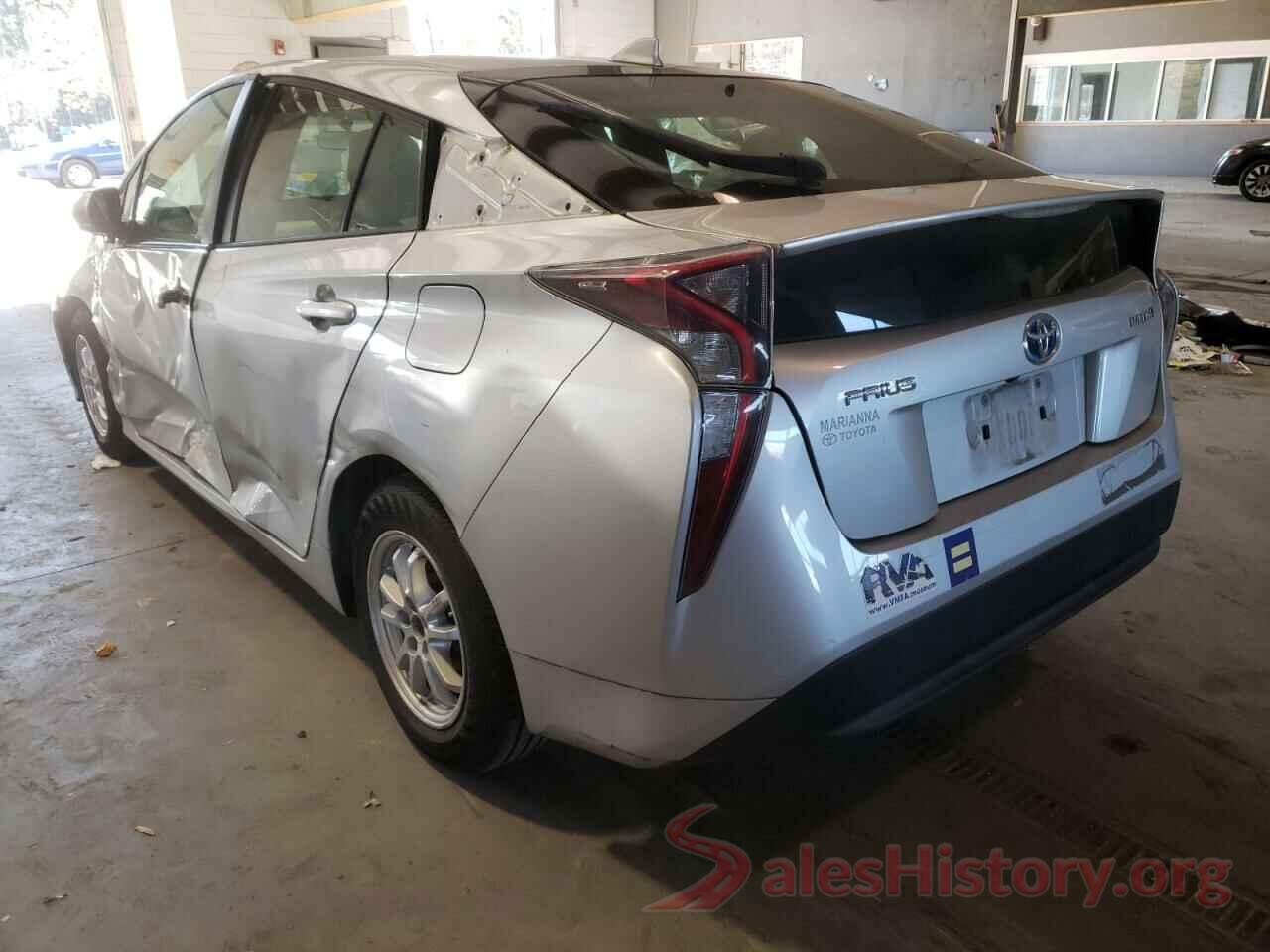 JTDKBRFU9G3526993 2016 TOYOTA PRIUS