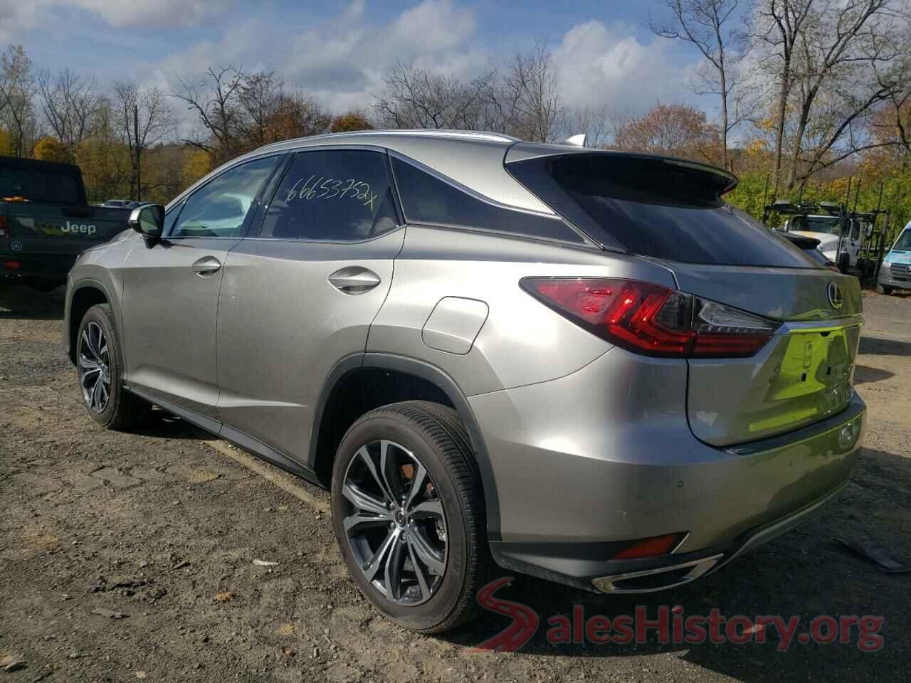 2T2HZMAA4MC212642 2021 LEXUS RX350