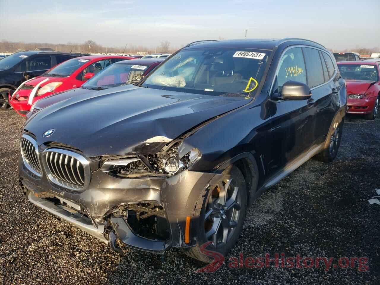 5UXTY5C03LLT37990 2020 BMW X3