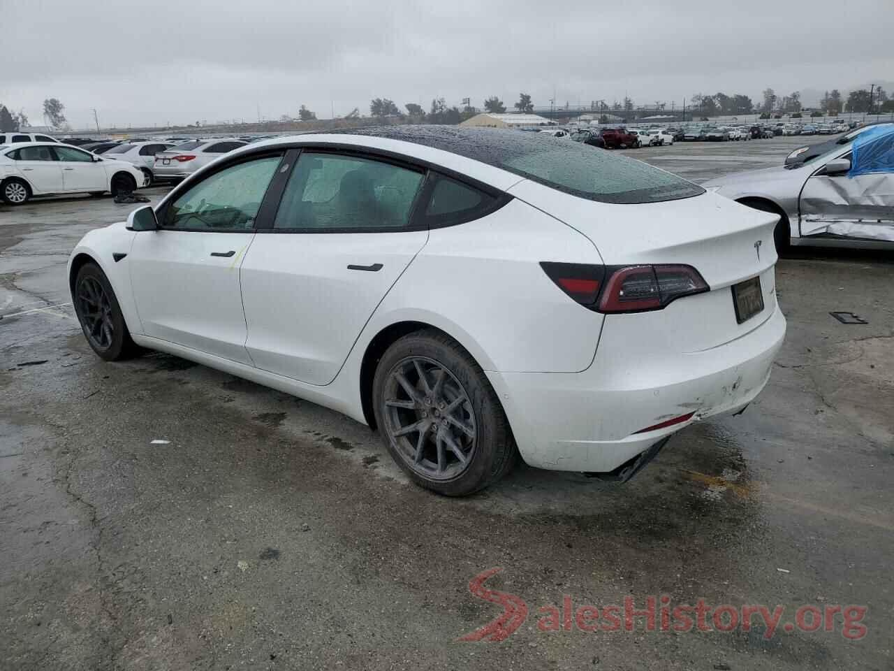 5YJ3E1EB8MF010037 2021 TESLA MODEL 3