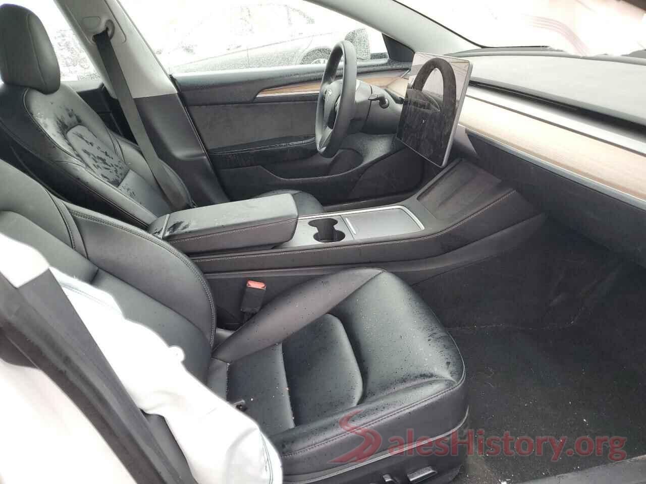 5YJ3E1EB8MF010037 2021 TESLA MODEL 3