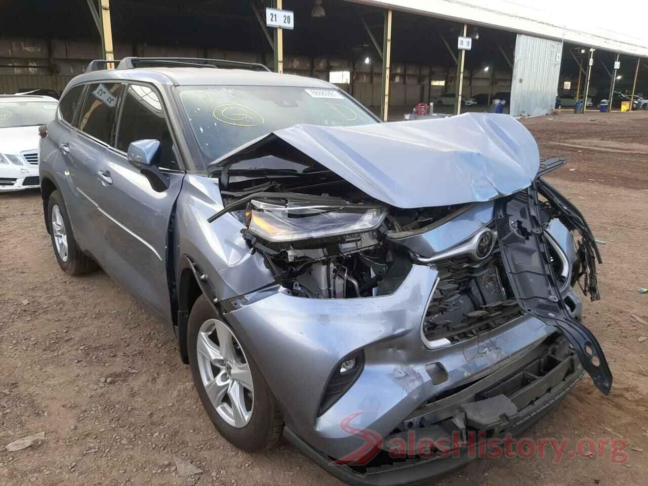 5TDBZRBH6MS111208 2021 TOYOTA HIGHLANDER