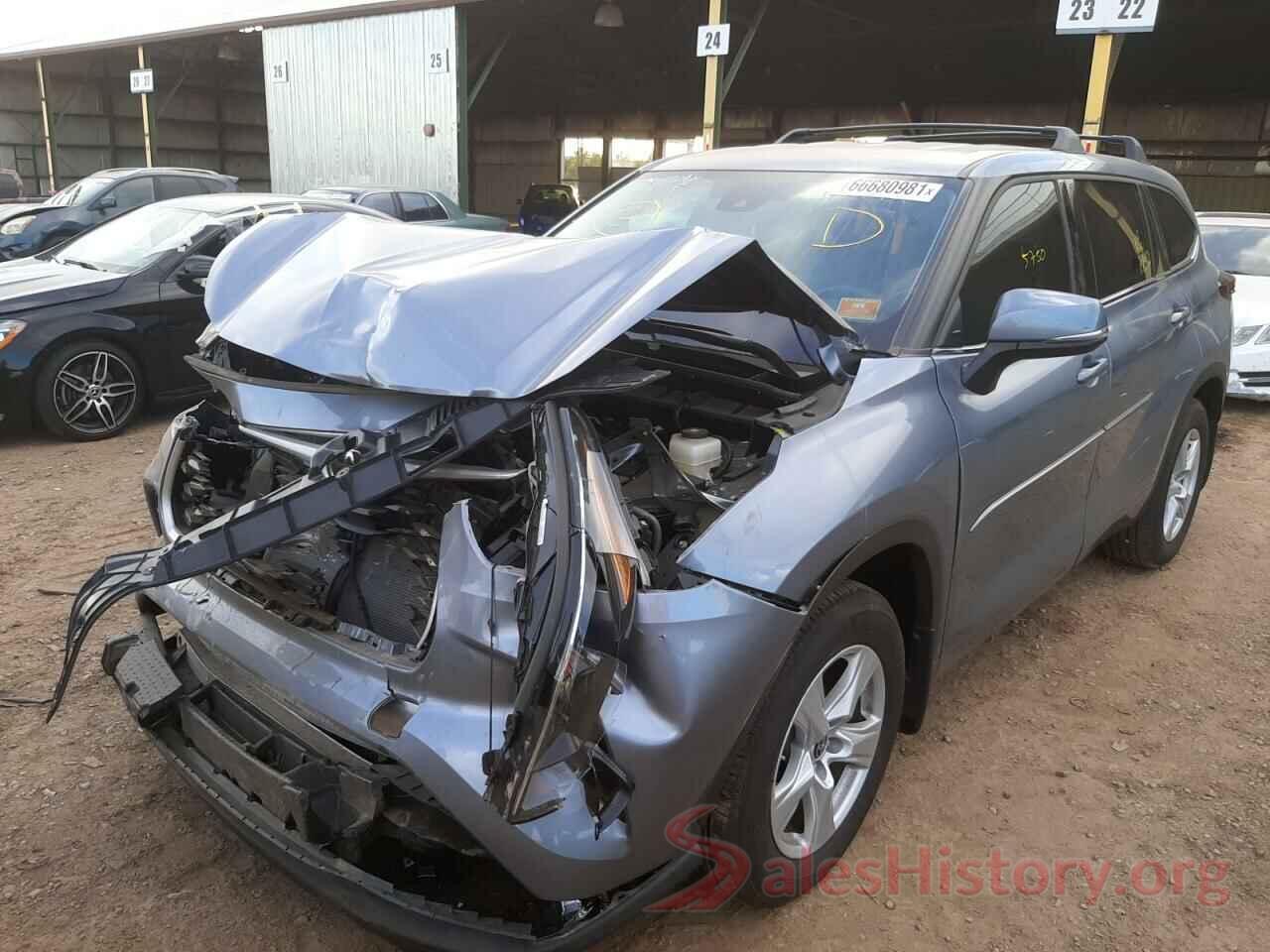 5TDBZRBH6MS111208 2021 TOYOTA HIGHLANDER