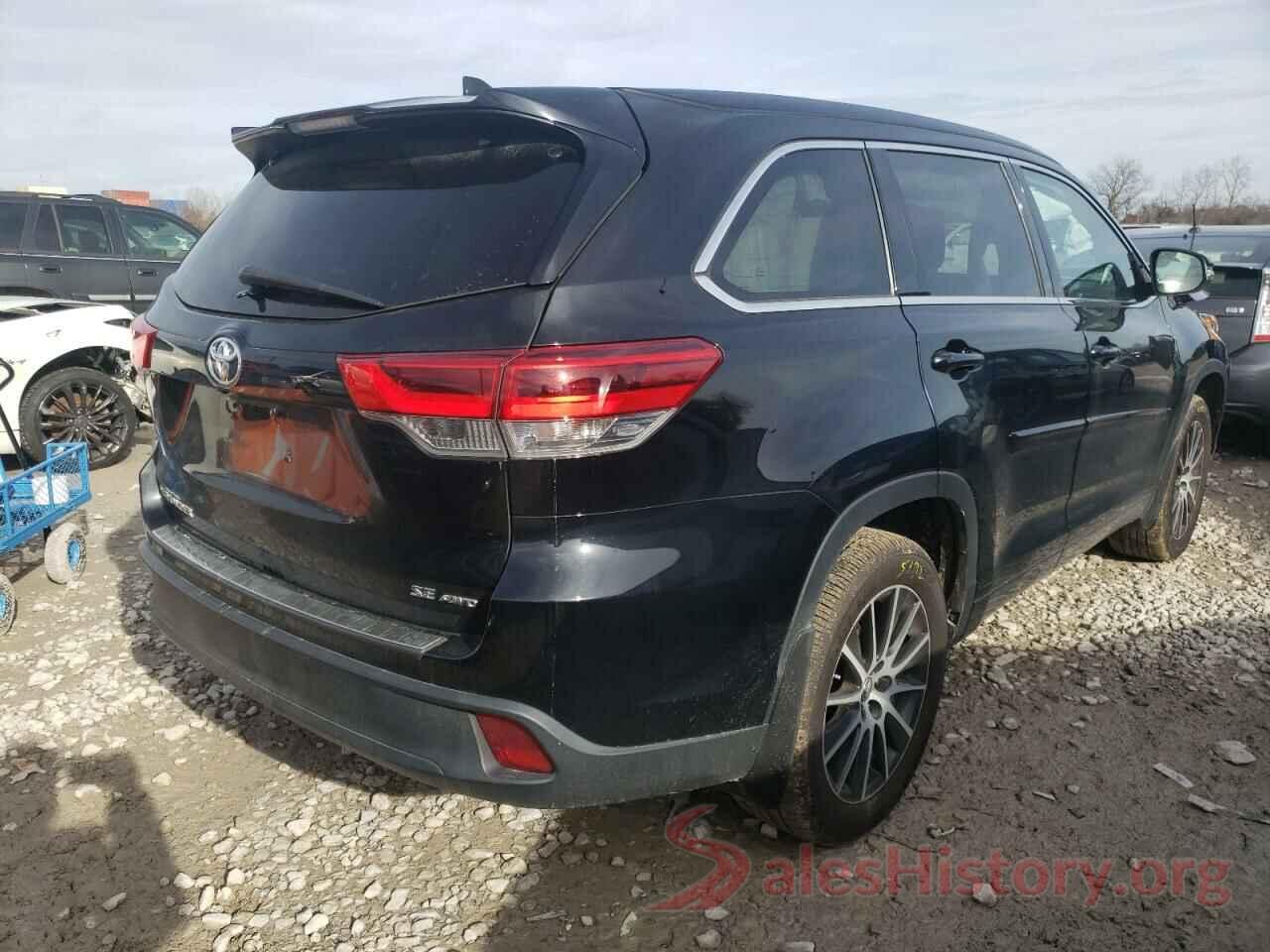 5TDJZRFH3HS380939 2017 TOYOTA HIGHLANDER