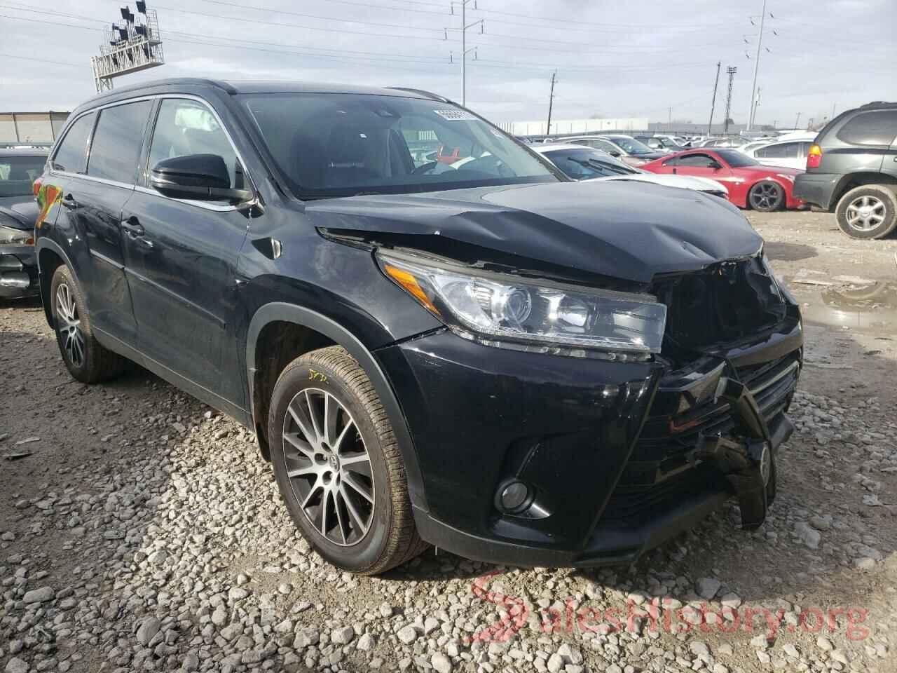 5TDJZRFH3HS380939 2017 TOYOTA HIGHLANDER