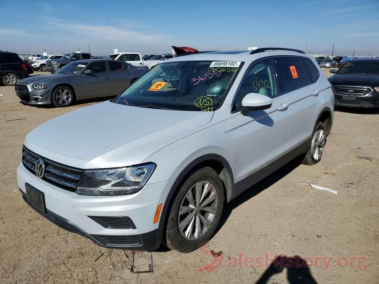 3VV3B7AX6JM083655 2018 VOLKSWAGEN TIGUAN