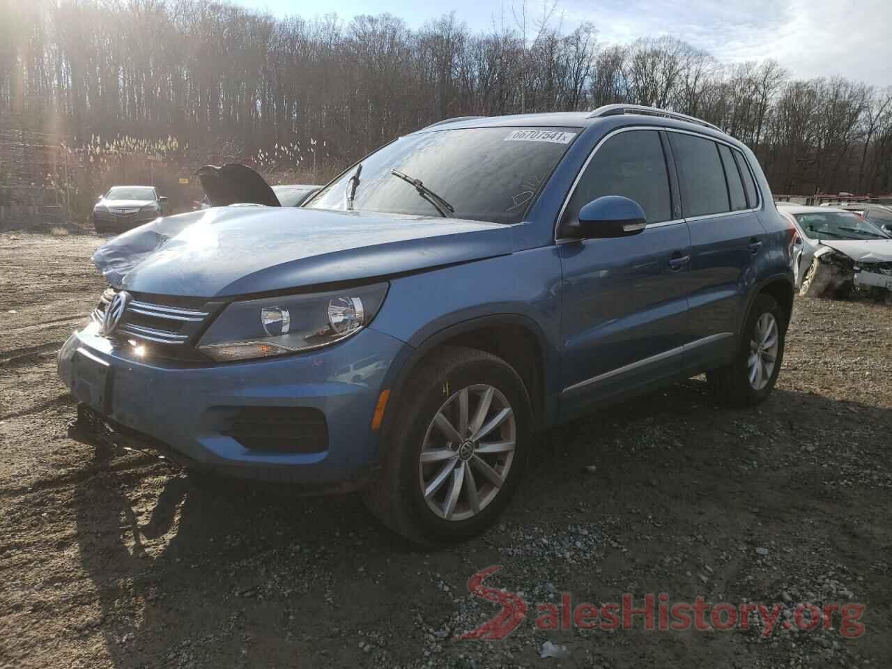 WVGRV7AX0HW504355 2017 VOLKSWAGEN TIGUAN