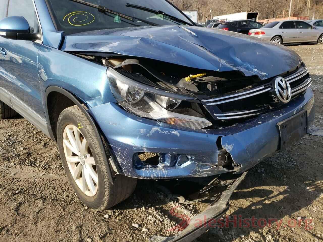 WVGRV7AX0HW504355 2017 VOLKSWAGEN TIGUAN