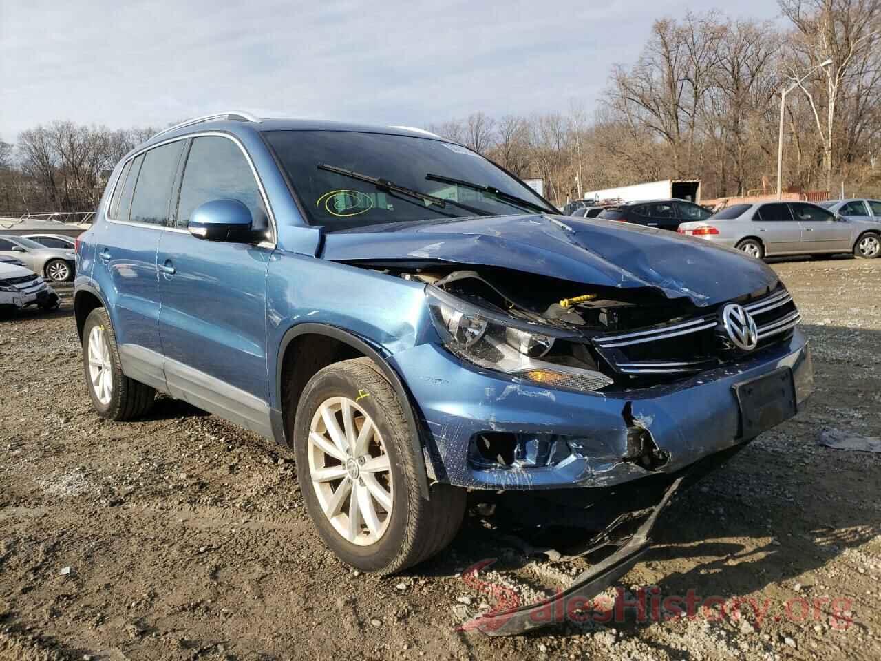 WVGRV7AX0HW504355 2017 VOLKSWAGEN TIGUAN