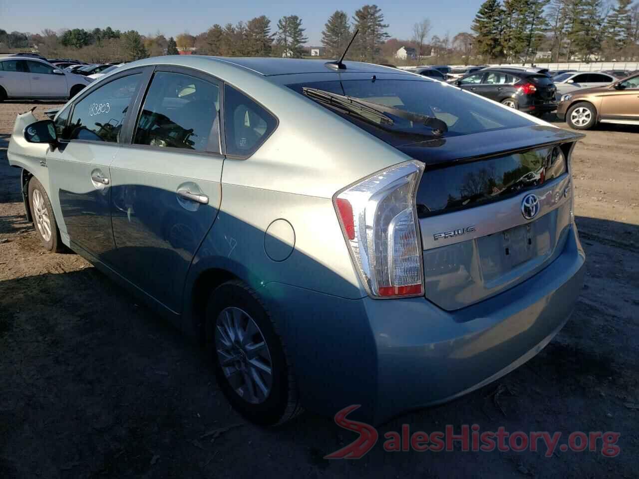 JTDKN3DP7C3011664 2012 TOYOTA PRIUS