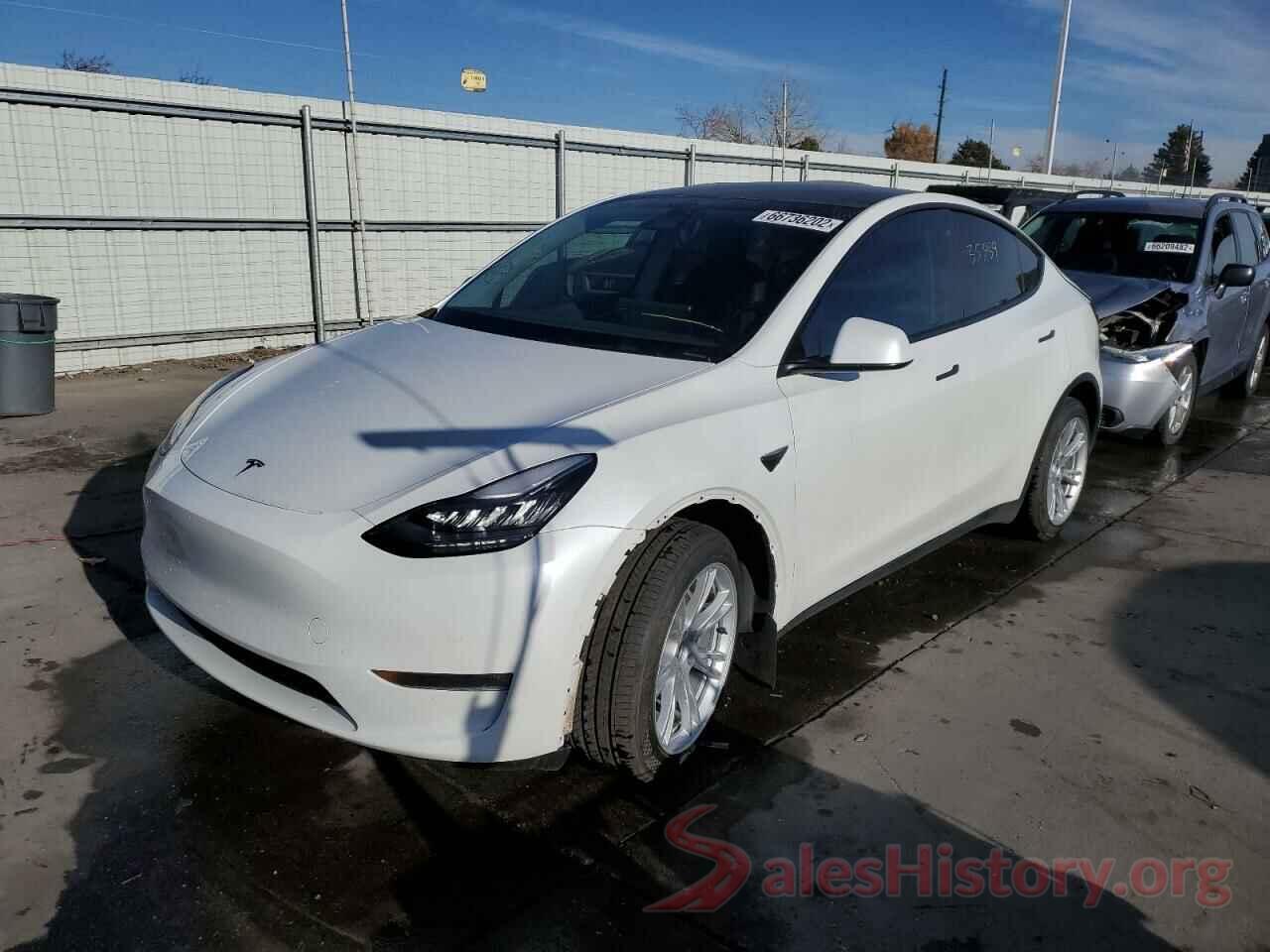 5YJYGDEE5MF066271 2021 TESLA MODEL Y