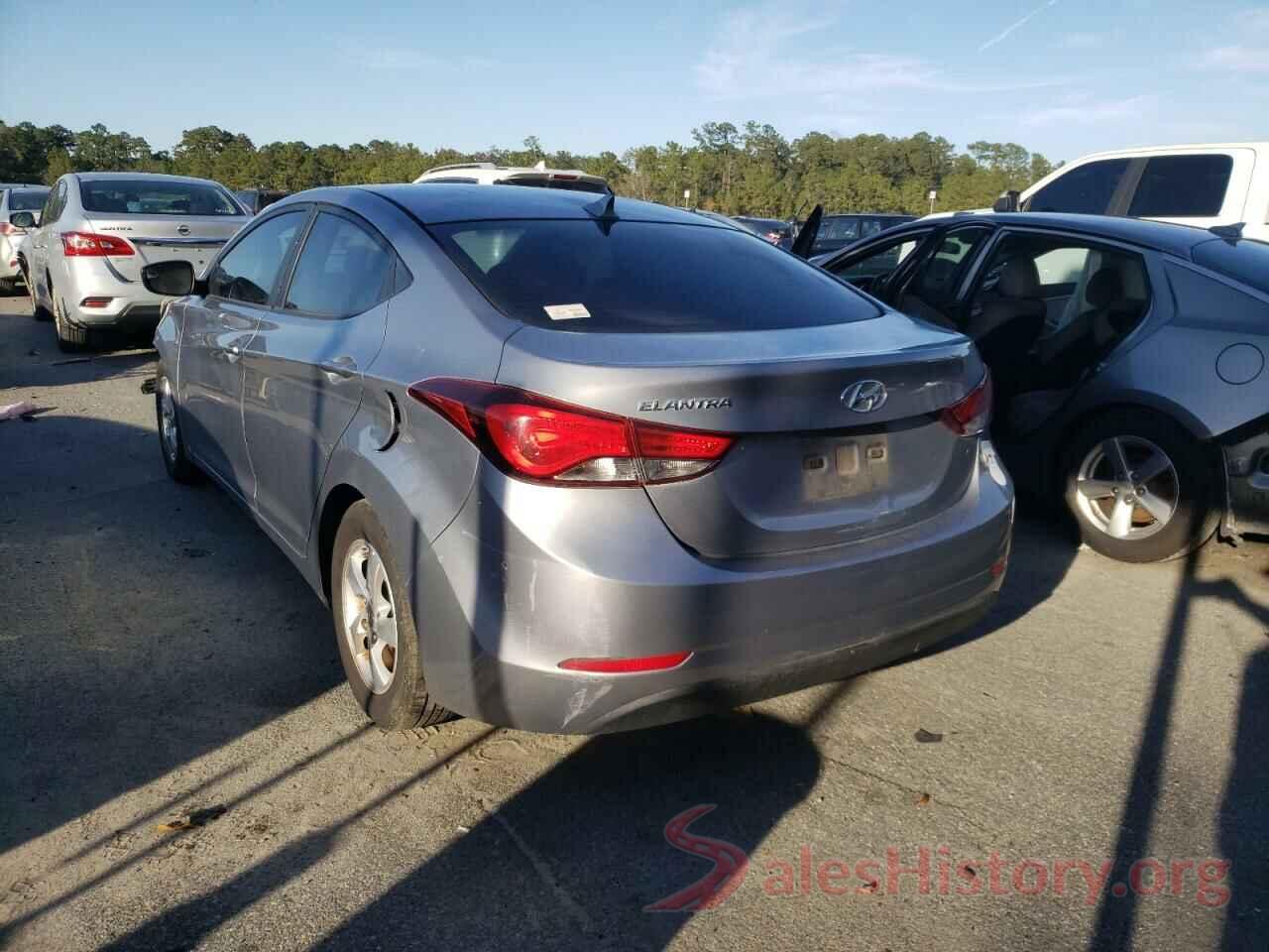 5NPDH4AE1FH572914 2015 HYUNDAI ELANTRA