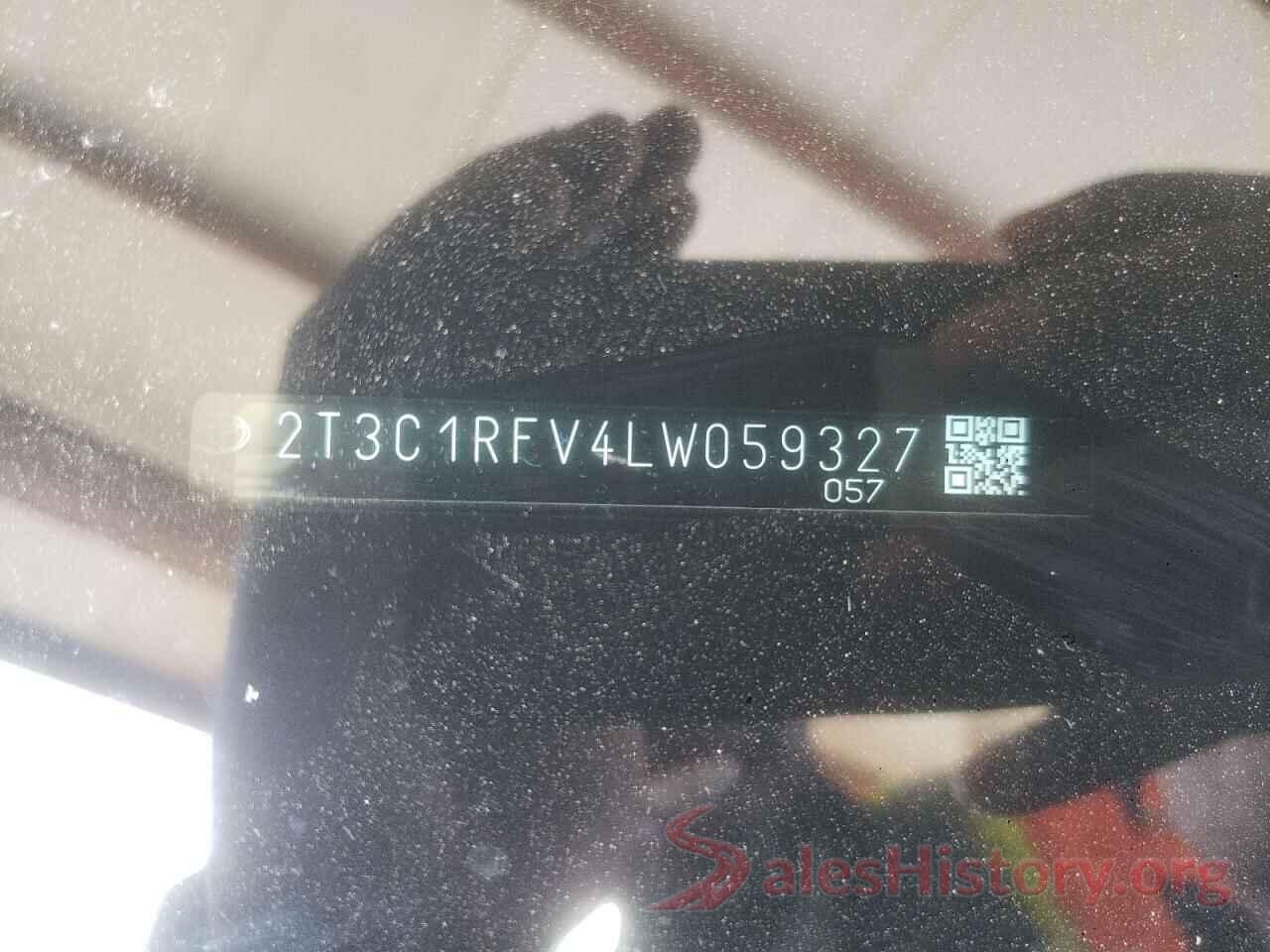 2T3C1RFV4LW059327 2020 TOYOTA RAV4