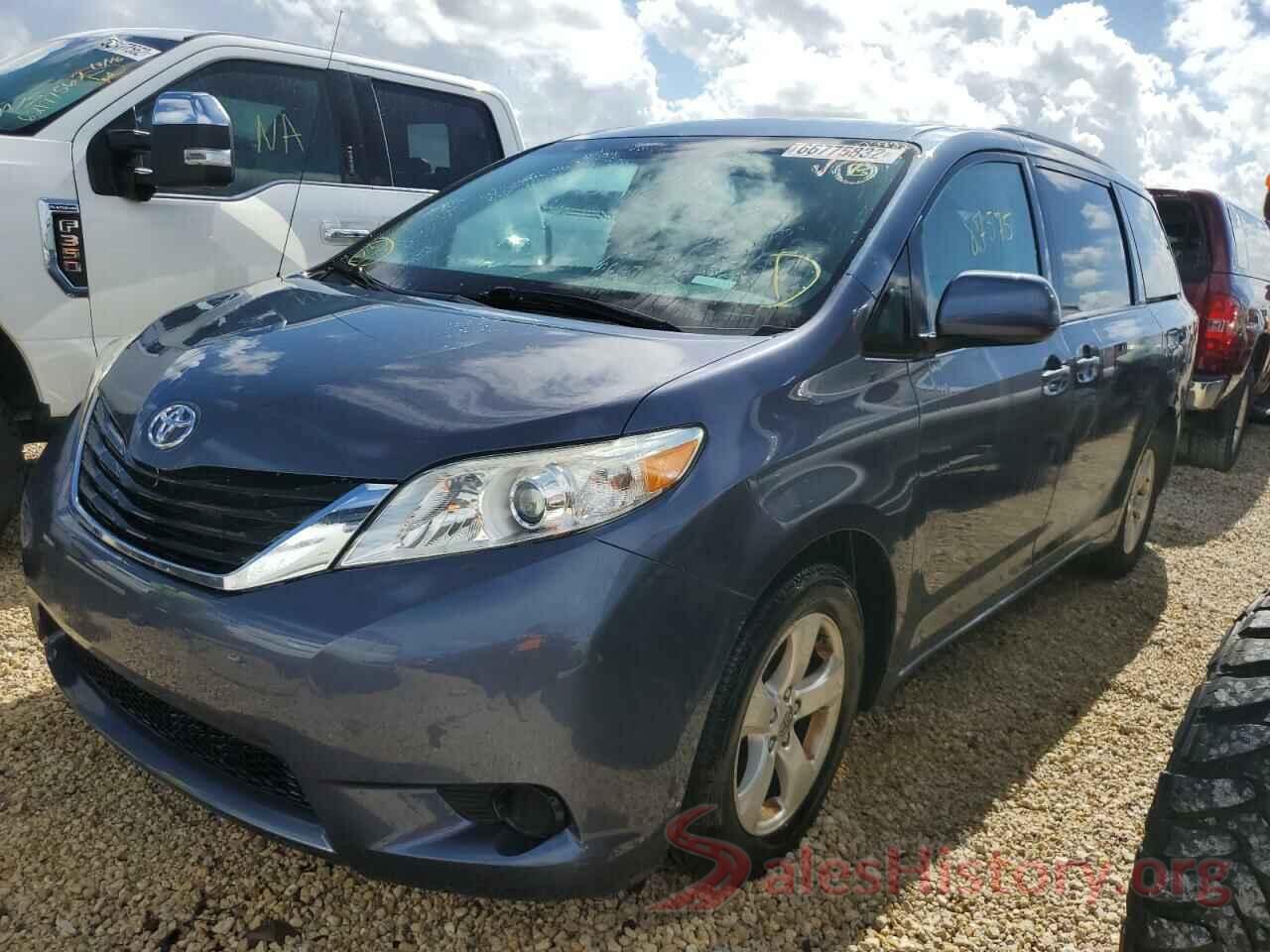 5TDKK3DC8ES502588 2014 TOYOTA SIENNA