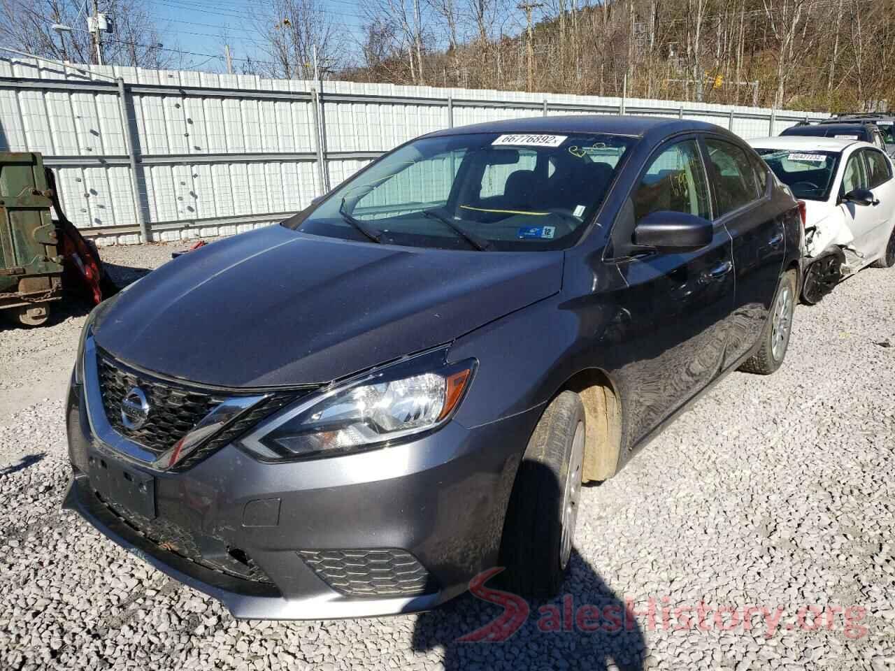 3N1AB7AP3KY366307 2019 NISSAN SENTRA