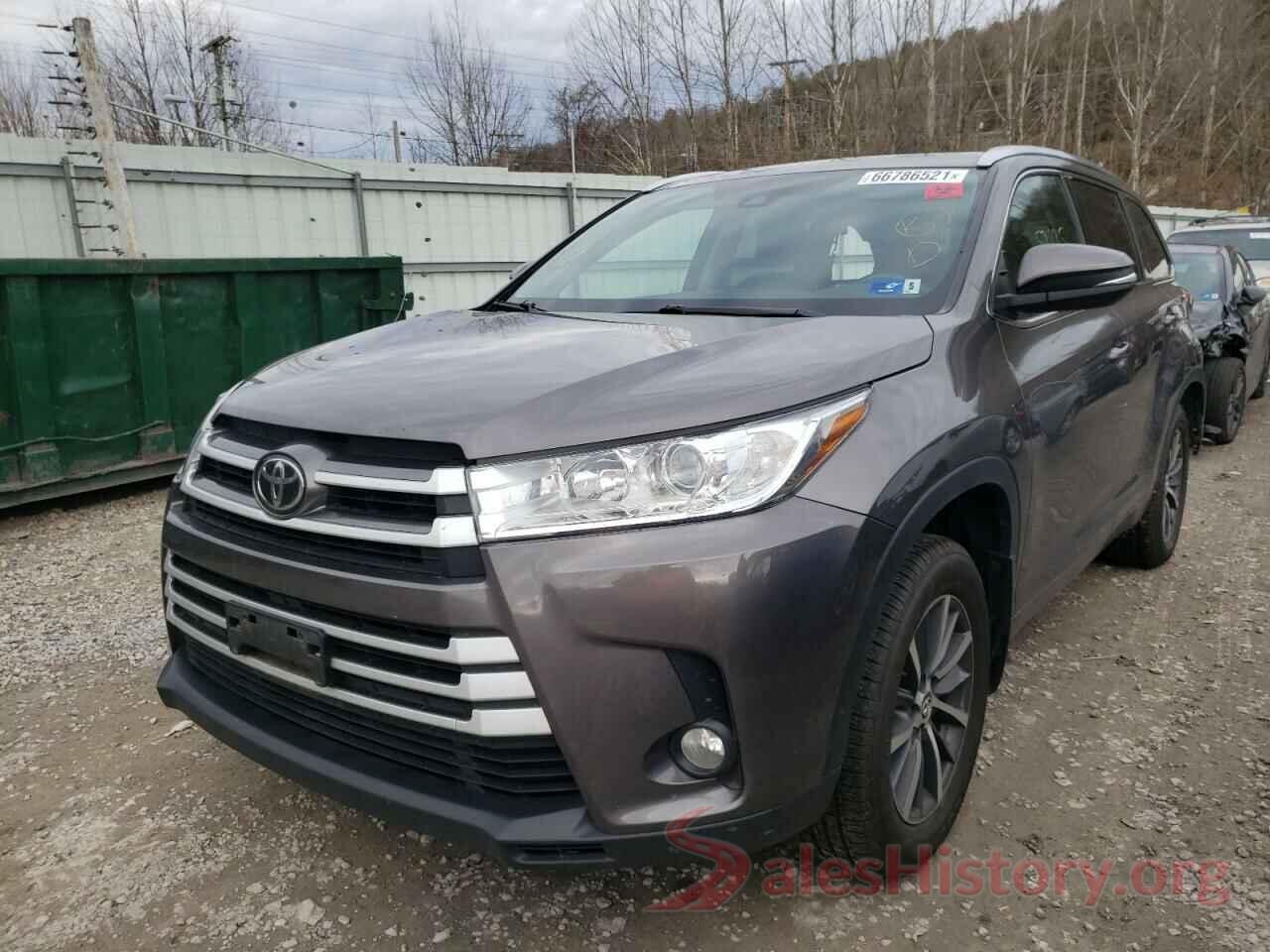 5TDJZRFH0HS390117 2017 TOYOTA HIGHLANDER