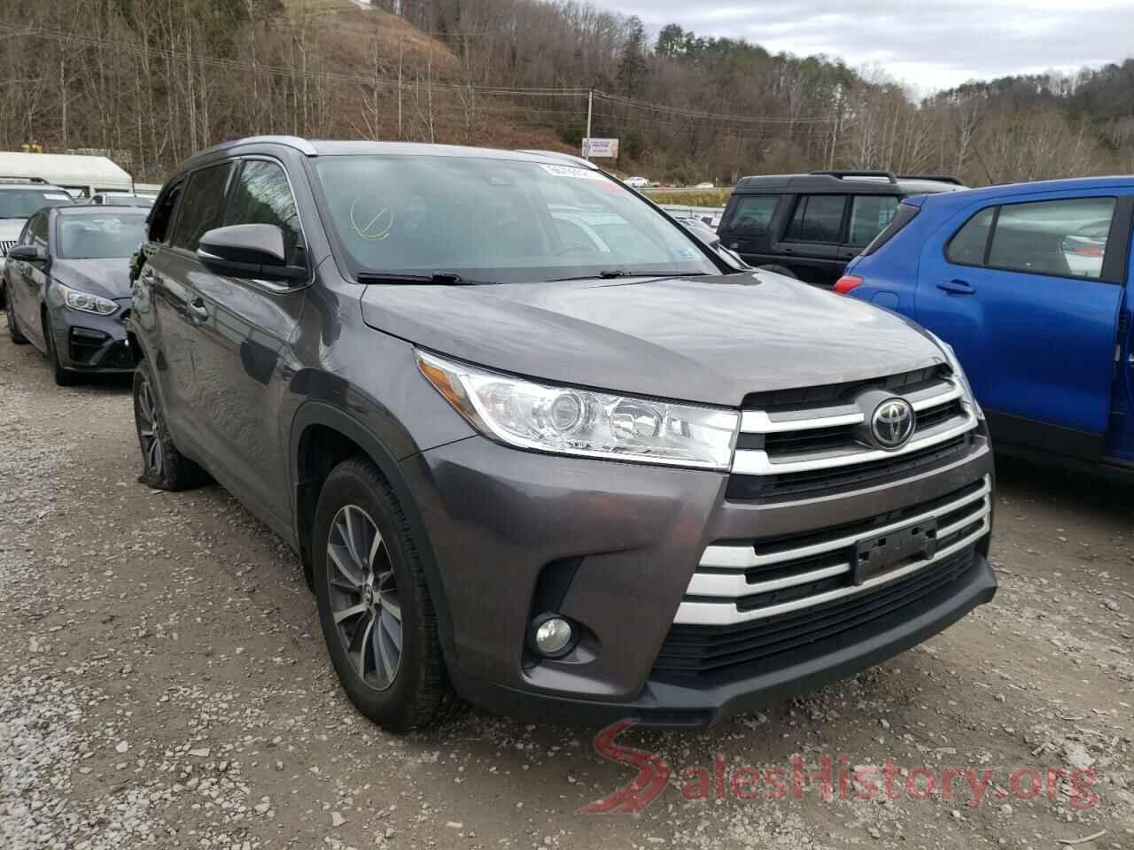 5TDJZRFH0HS390117 2017 TOYOTA HIGHLANDER