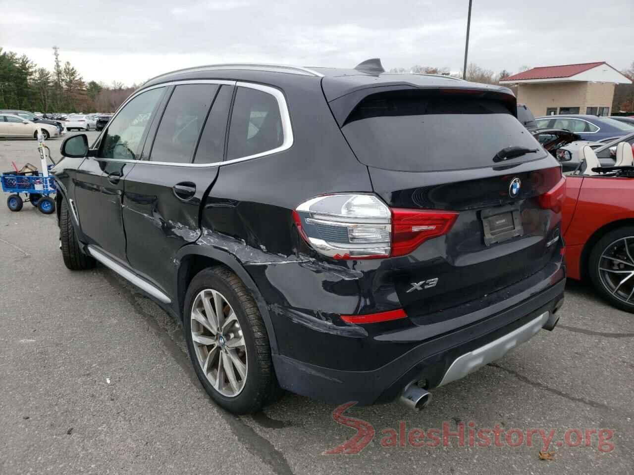 5UXTR7C54KLR53460 2019 BMW X3