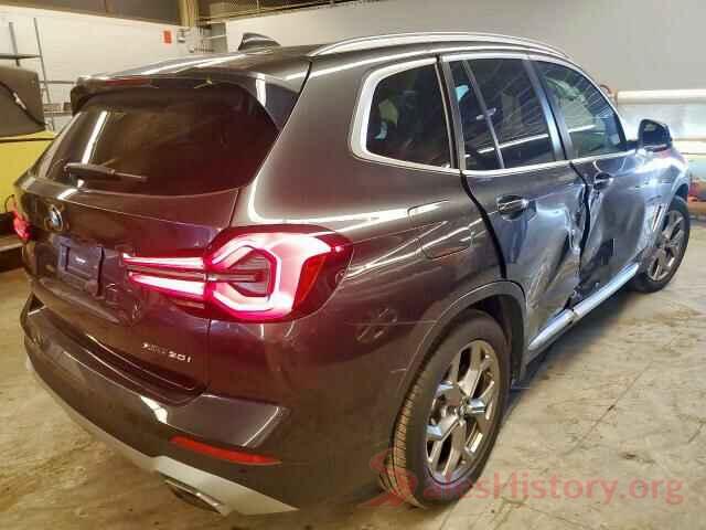 5UX53DP06N9J43112 2022 BMW X3