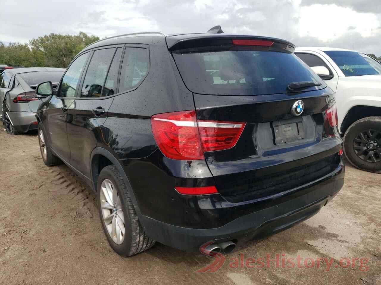 5UXWX9C36H0T20921 2017 BMW X3