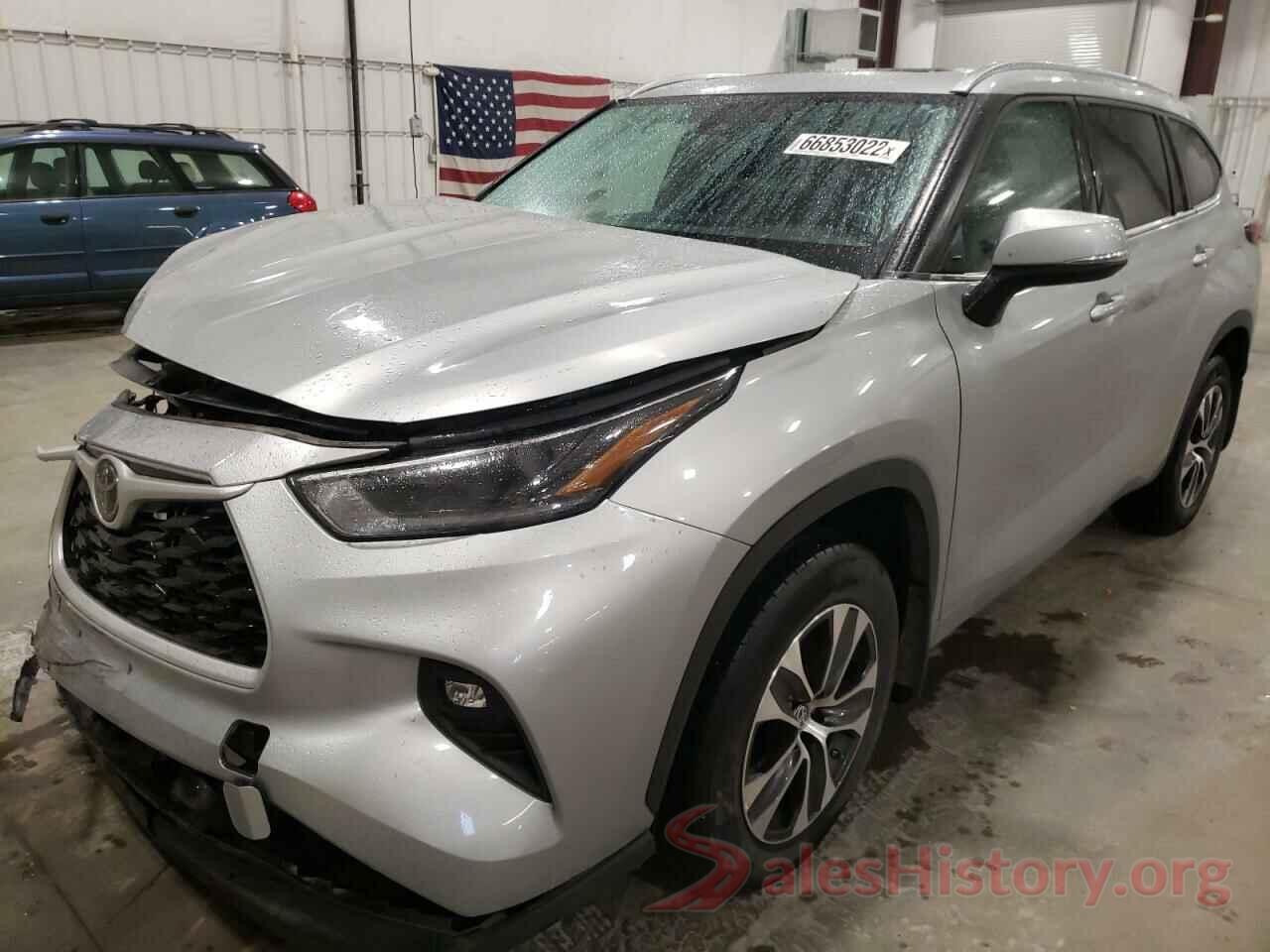 5TDGZRBH9MS529462 2021 TOYOTA HIGHLANDER