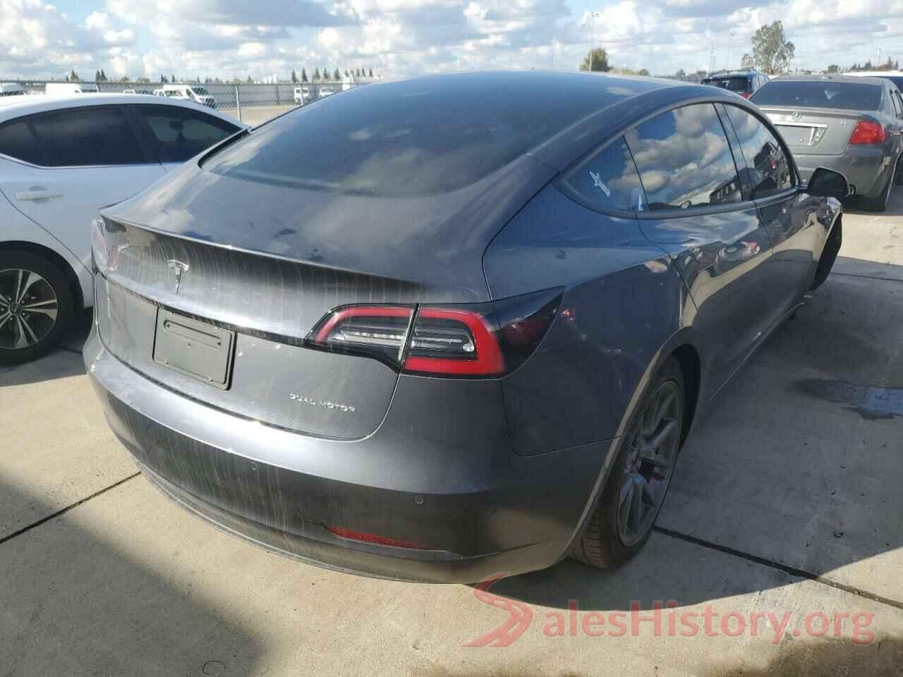 5YJ3E1EB3MF939133 2021 TESLA MODEL 3