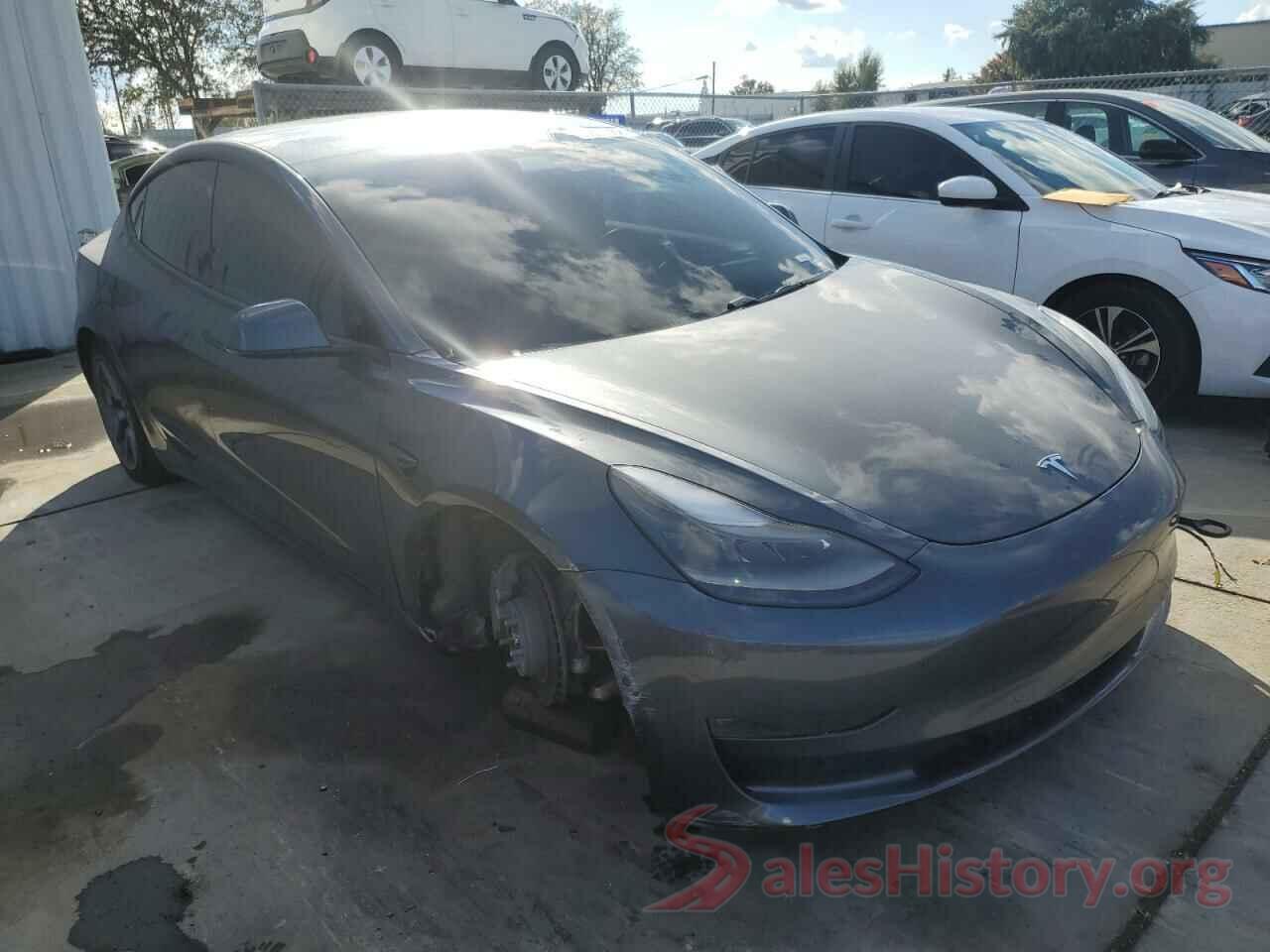 5YJ3E1EB3MF939133 2021 TESLA MODEL 3